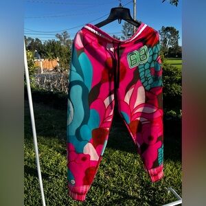 ThatHoodyShop Vibrant Floral Women's Joggers size XL
